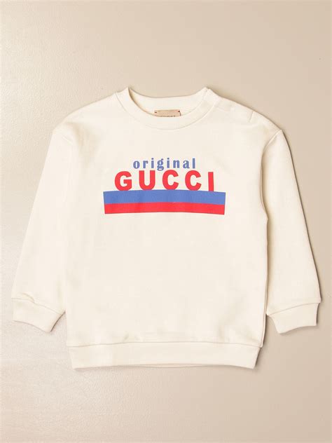 gucci white crewneck|Gucci hoodie original price.